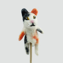 Load image into Gallery viewer, Felt Finger Puppets  - Cats and Dogs Set of 6
