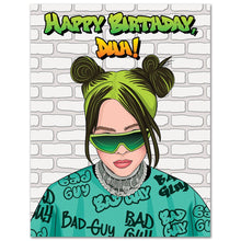 Load image into Gallery viewer, Billie DUH! Birthday Card
